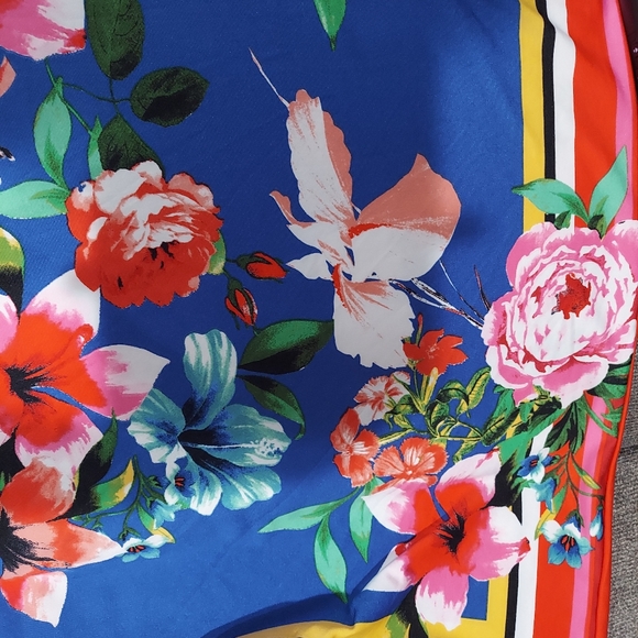 Venus Tropical Batwing Vacation Vibes Blouse Size XL - Picture 6 of 7